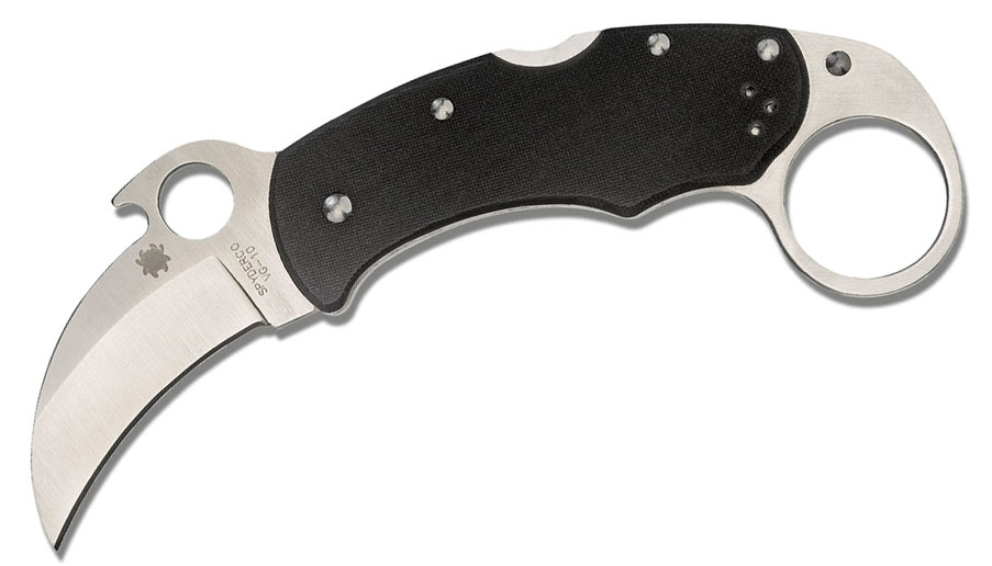 Spyderco C170GP Karahawk Folding Karambit 2.35\" VG10 Black